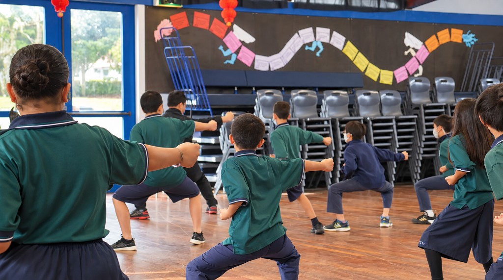 Community wushu program